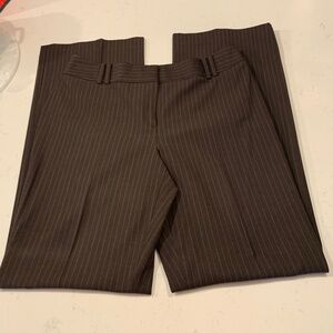 Ann Taylor Women’s Brown Pinstripe Pants Size 6